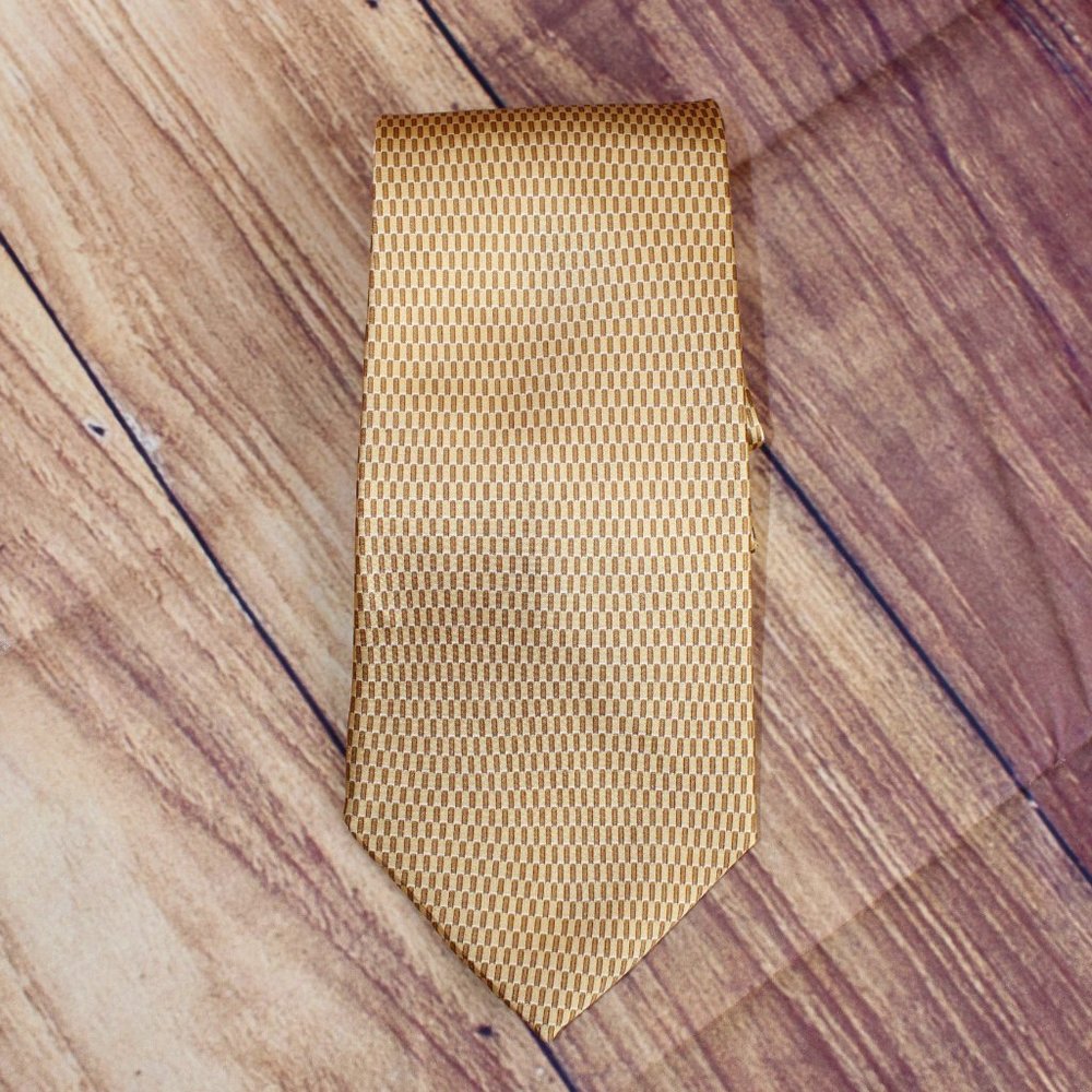 Perry Ellis Portfolio 100% Imported Silk Made in USA Men's Neck Tie